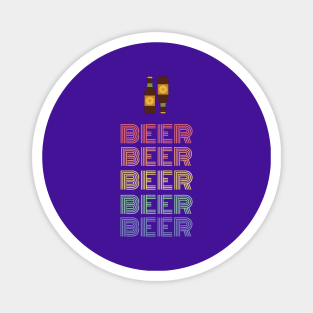 BEER BEER BEER Magnet